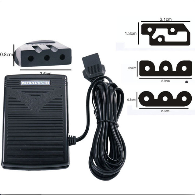 Brother Sewing Machine Power Cord Pedal